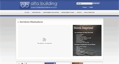 Desktop Screenshot of alfabuilding-dz.com